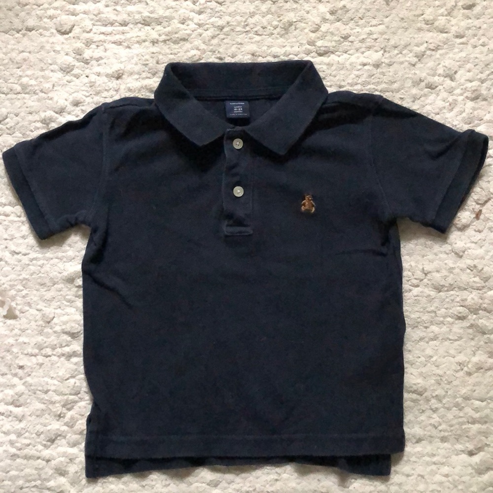 Baby Gap 18-24 month navy polo shirt